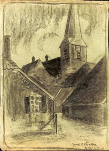 T01 Rein Stuurman - Kerk te Vorden 1924
